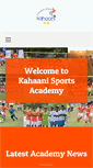 Mobile Screenshot of kahaanifc.com